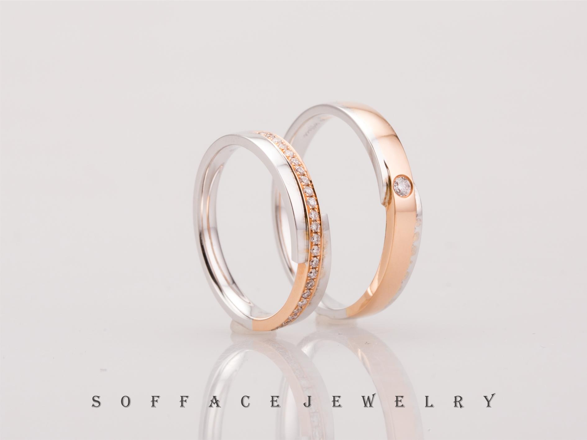 索菲斯 | 设计款对戒 | 流年