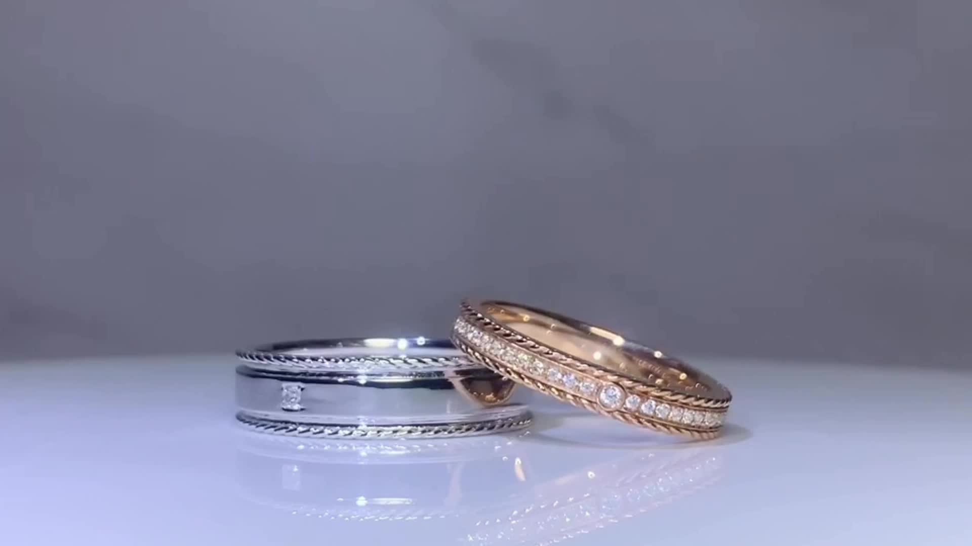 联名款婚戒 - 「达·芬奇密码」
