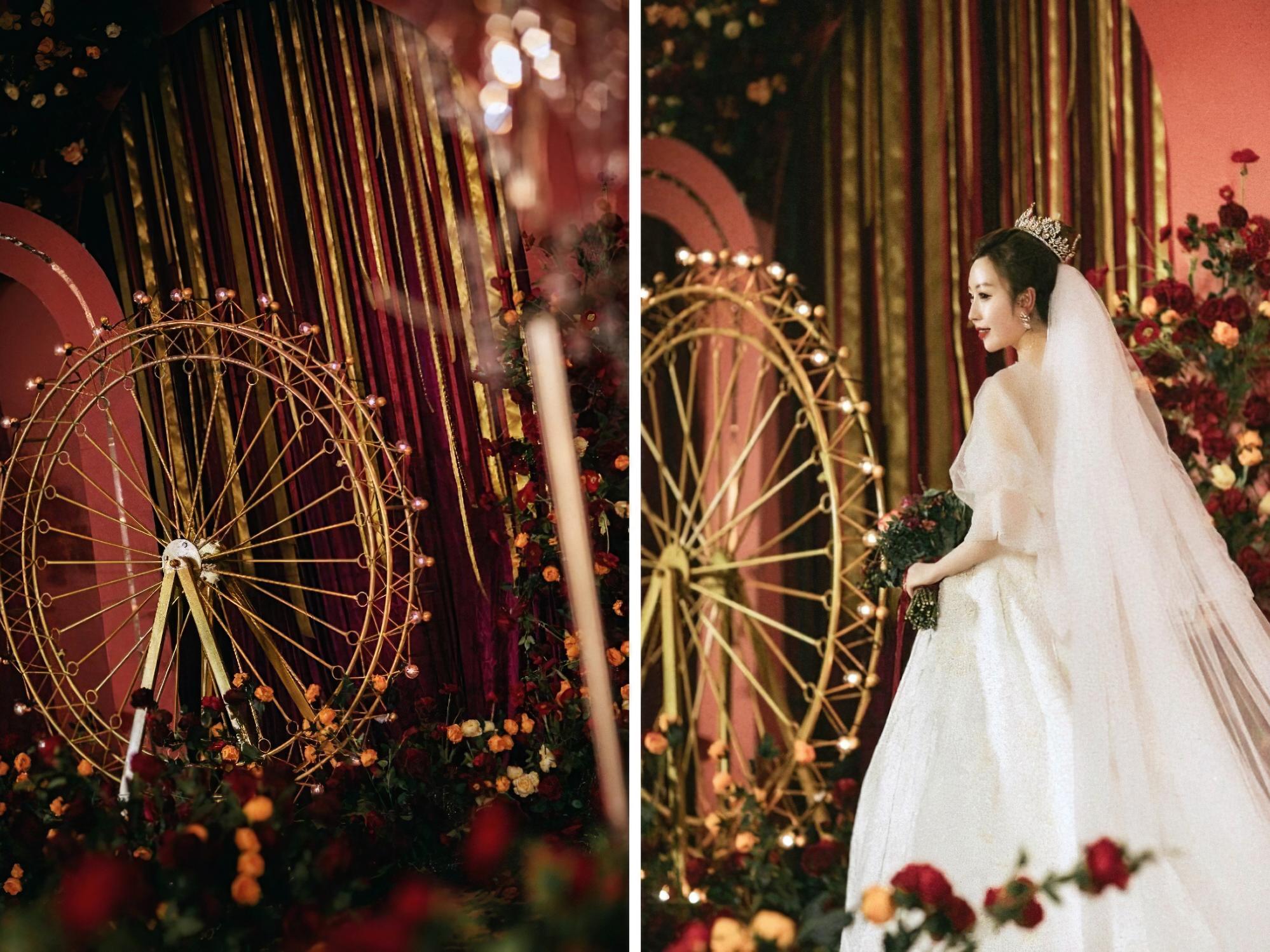 大红纯色系婚礼  简约大气细节饱满