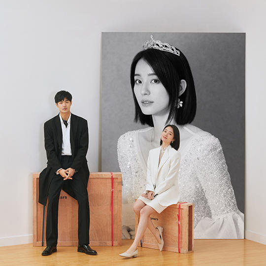 高级肖象《50年经典》高定婚纱照