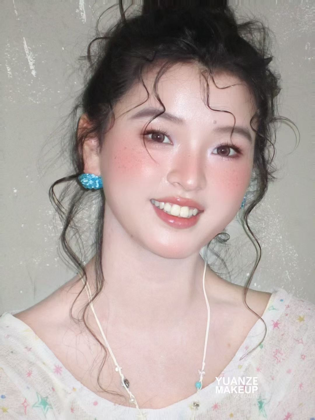 日系杂志妆容