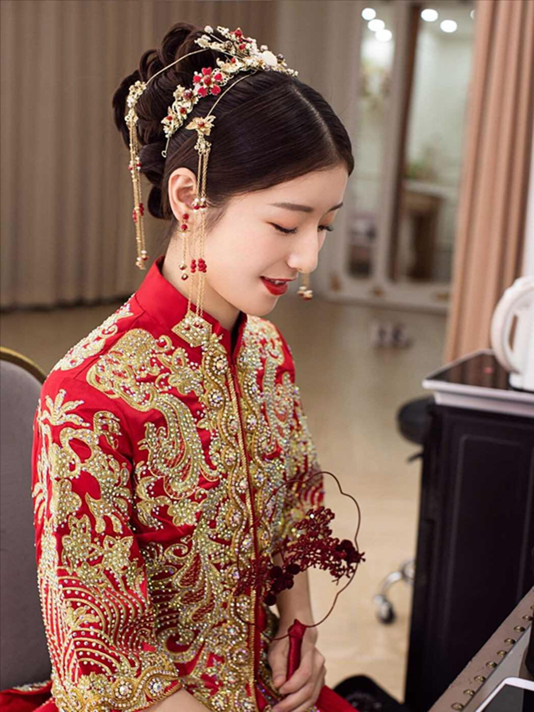 【一线新娘全程跟妆】赠妈妈妆一个，全程无二消