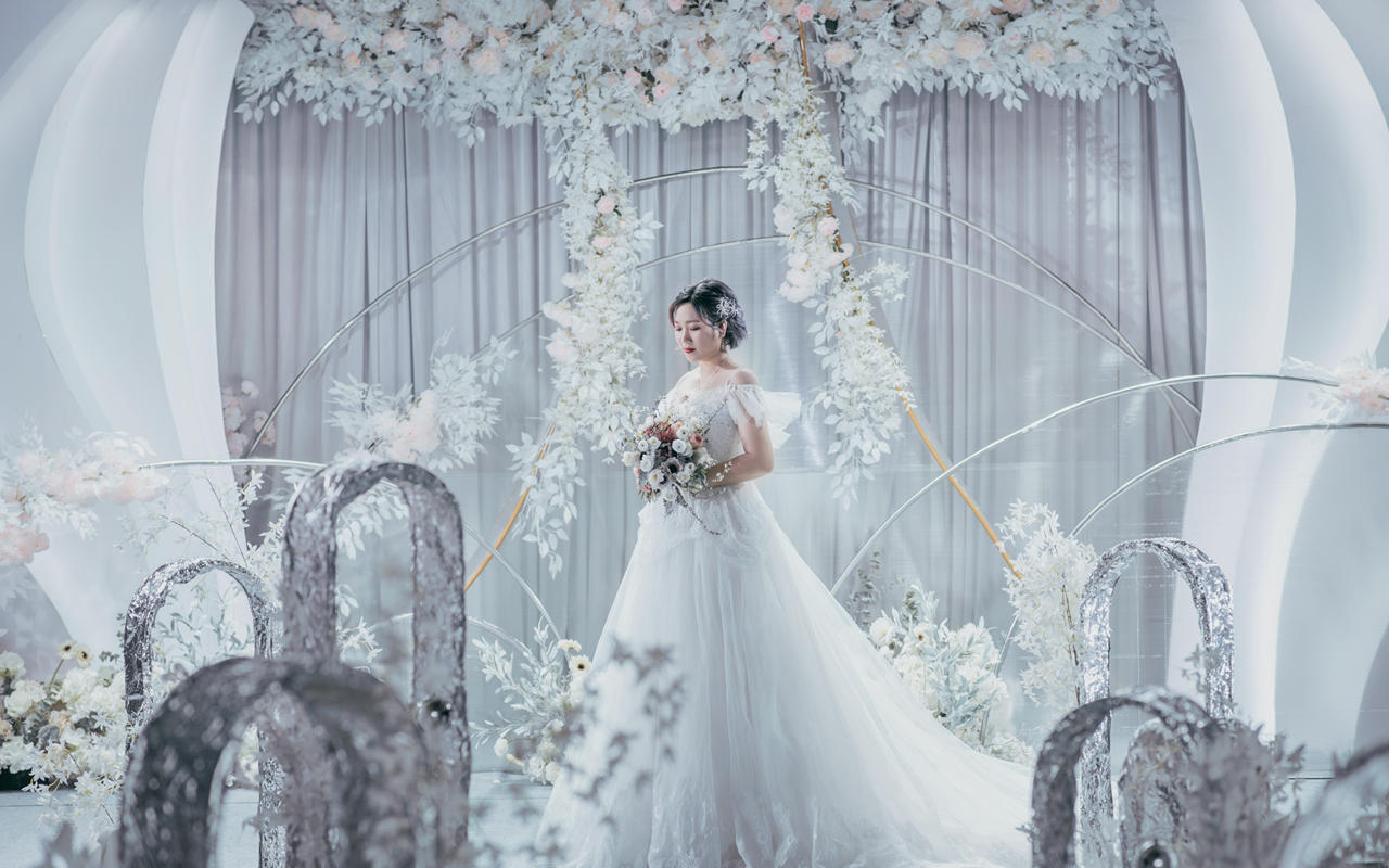 【场景布置】粉色轻奢婚礼
