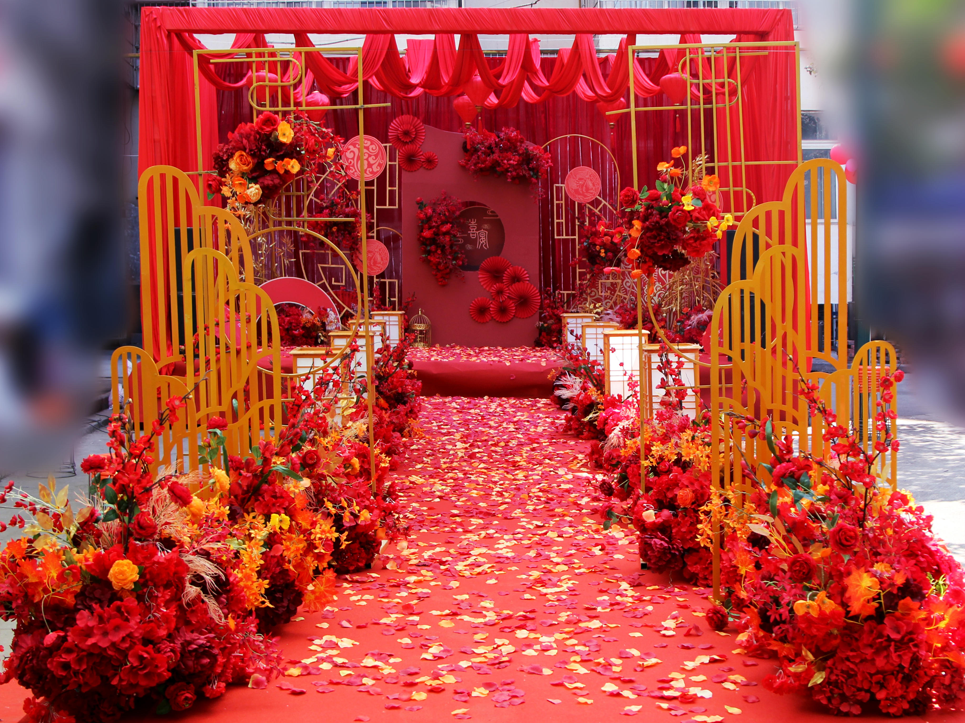 1314婚礼·大气唯美中式婚礼/户外高端中式婚礼