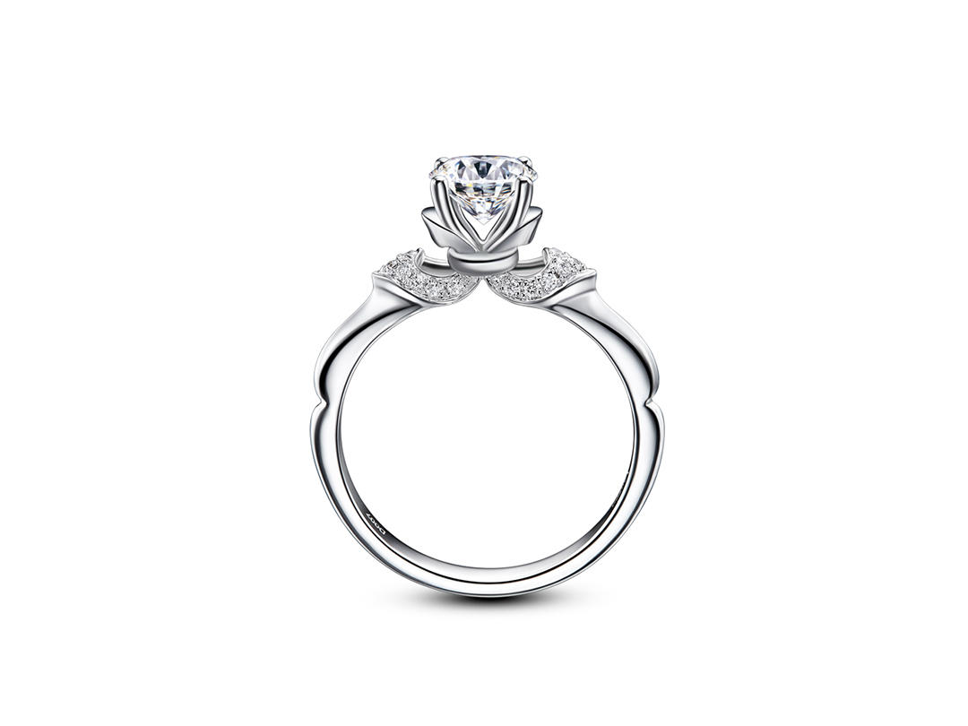 【羽芒系列】50分求婚钻戒丨其他分数咨询客服