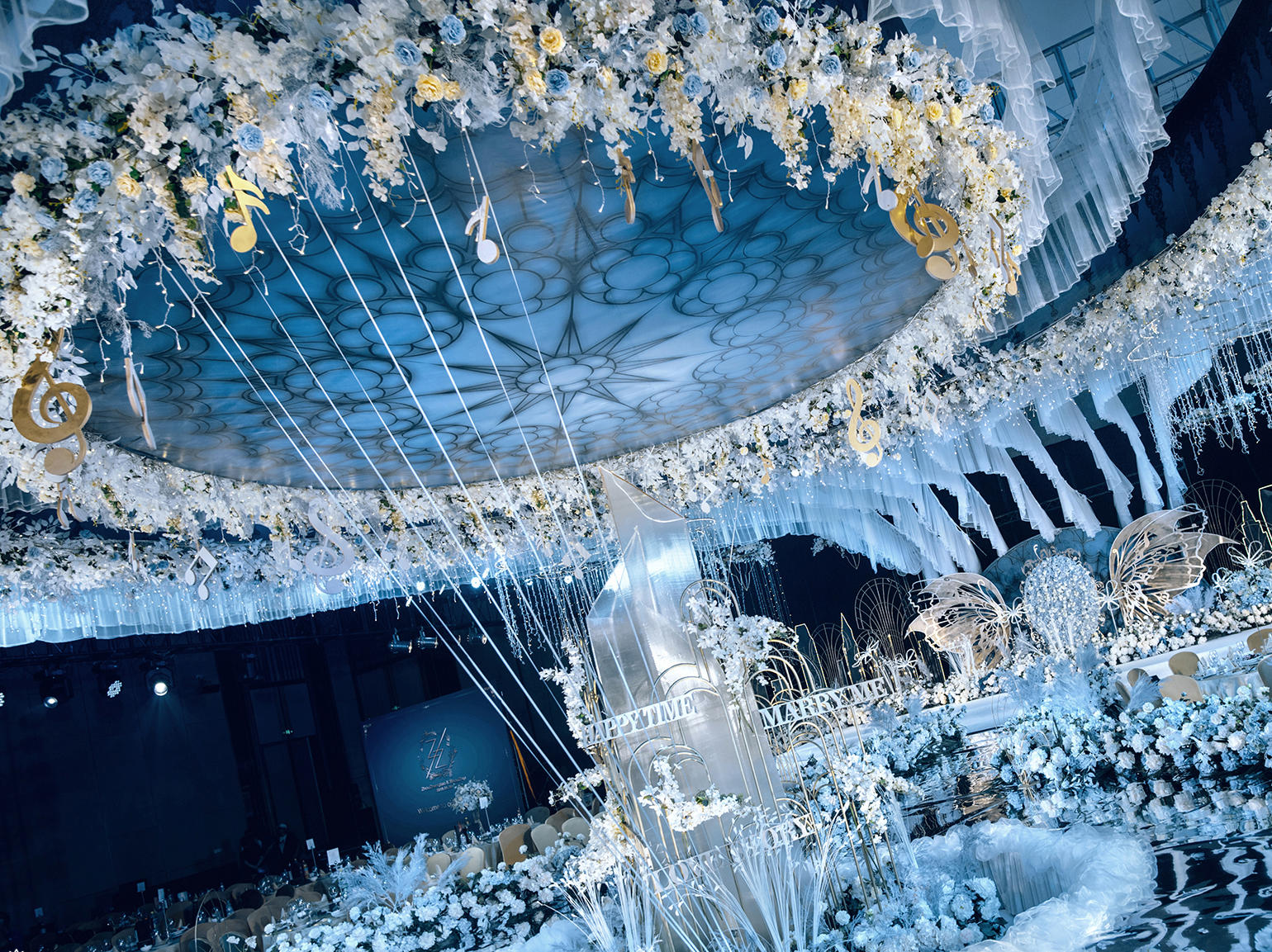 【得偶婚礼】浪漫蓝色系~真爱永恒  一价全包