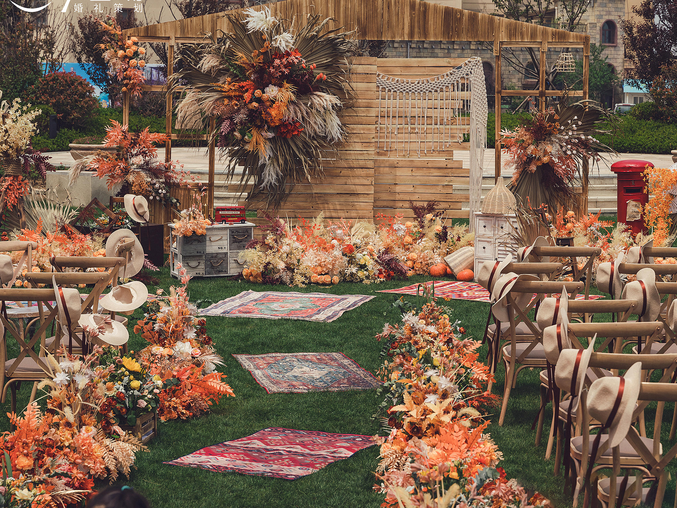 【Warm orange】复古精致户外红色系现场