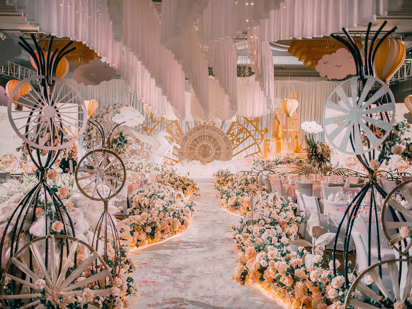 摩登婚礼-香槟金梦幻婚礼