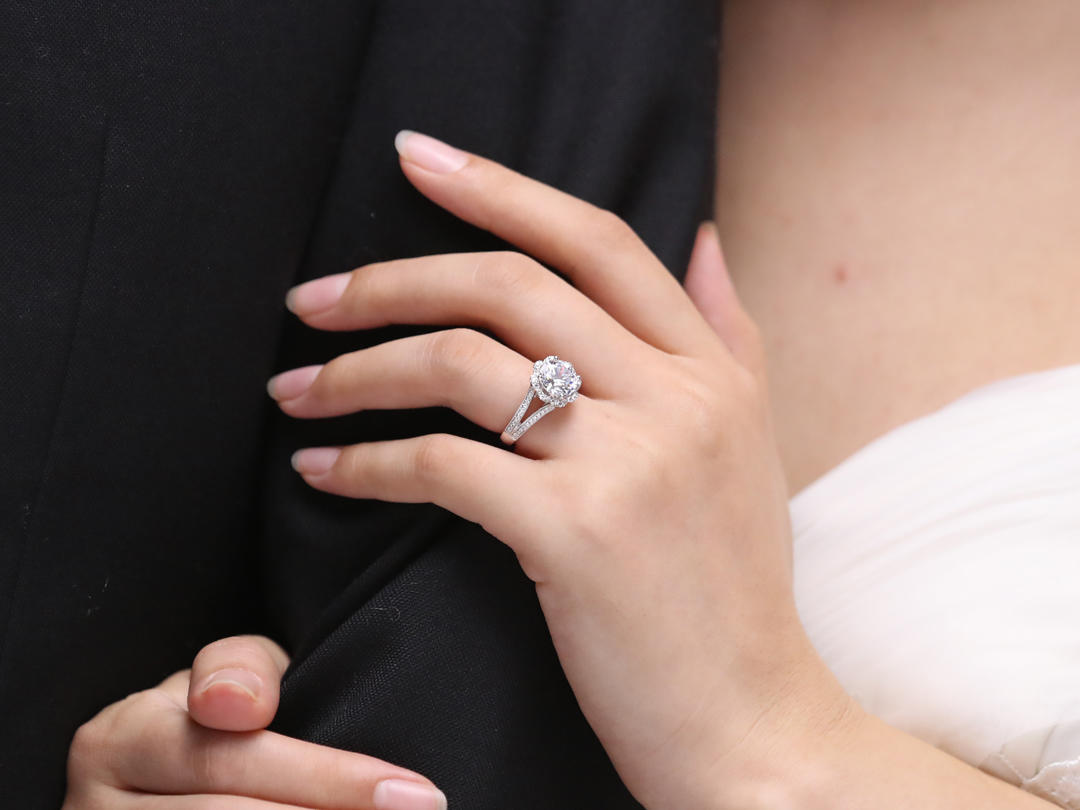 KIsmet 18K金求婚戒指—许愿池