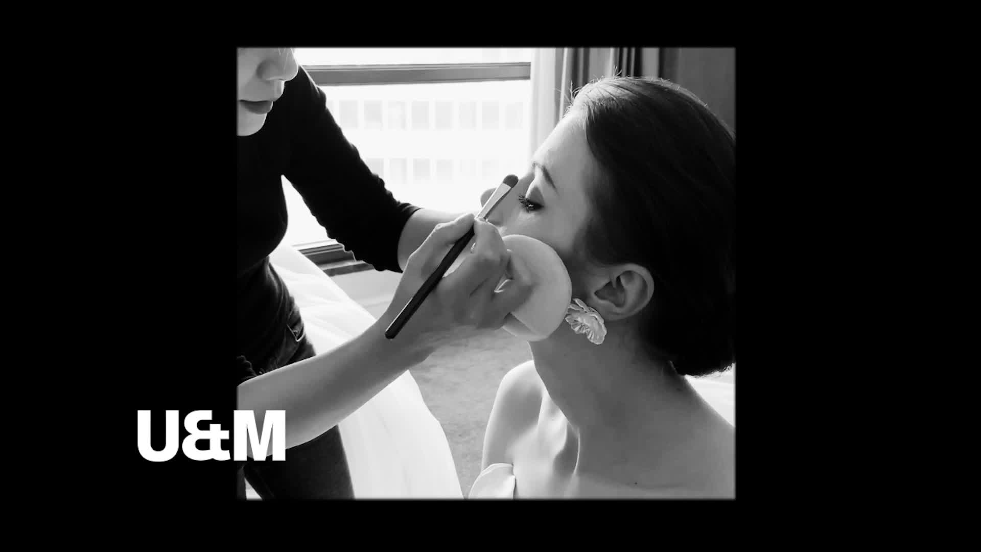 U&M进口高定婚纱超值9件套+男装定制一套