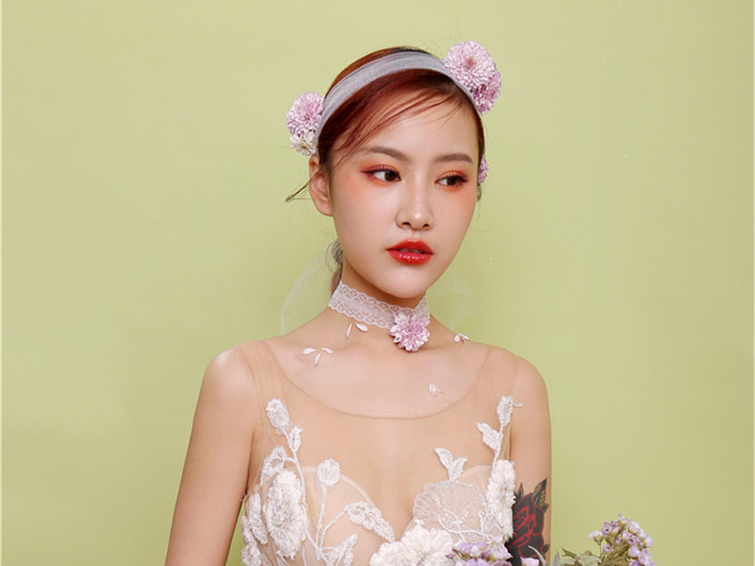 茉笙新娘丨资深档造型师全程跟妆