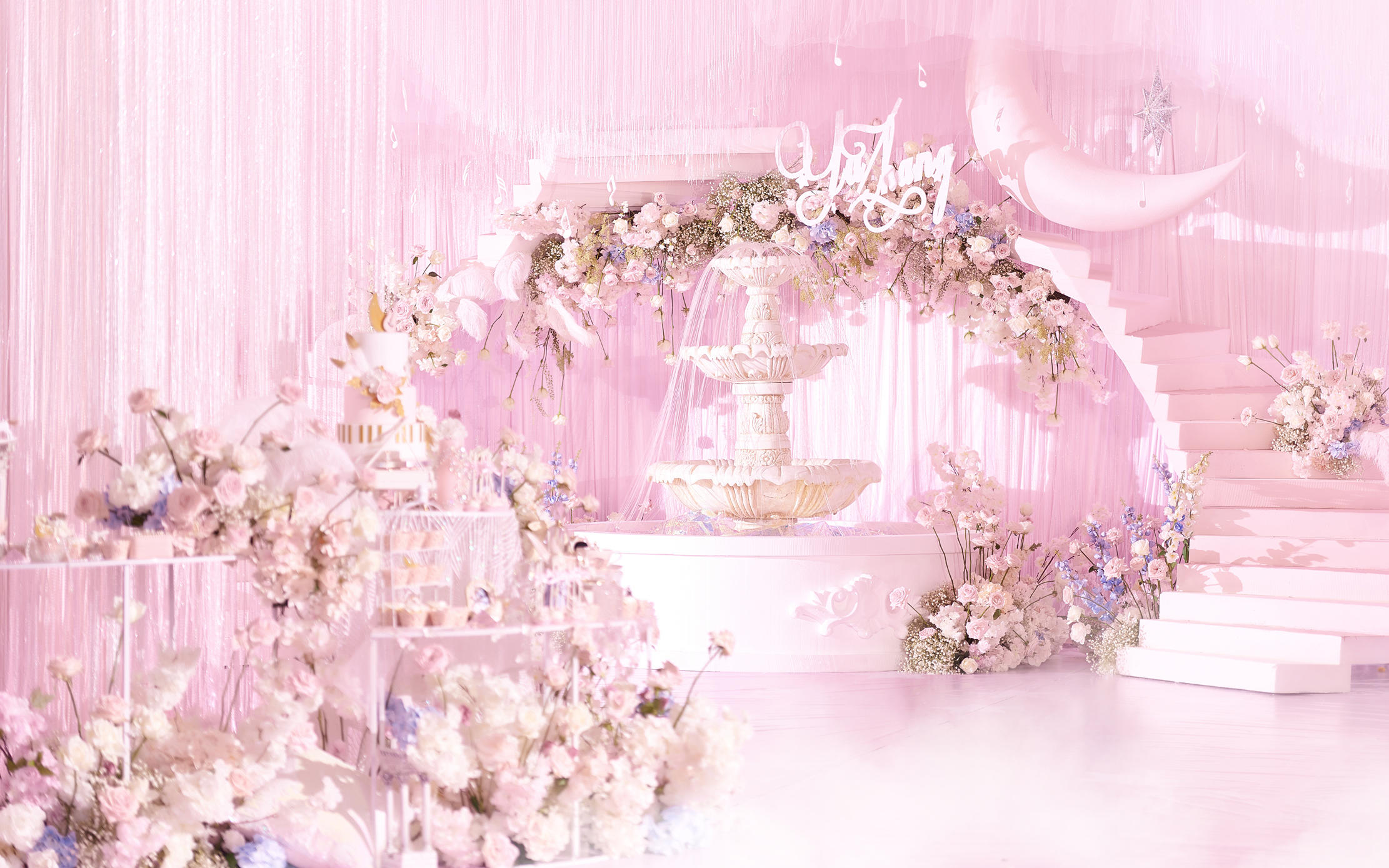 年度最梦幻|粉白少女心|心底的月光