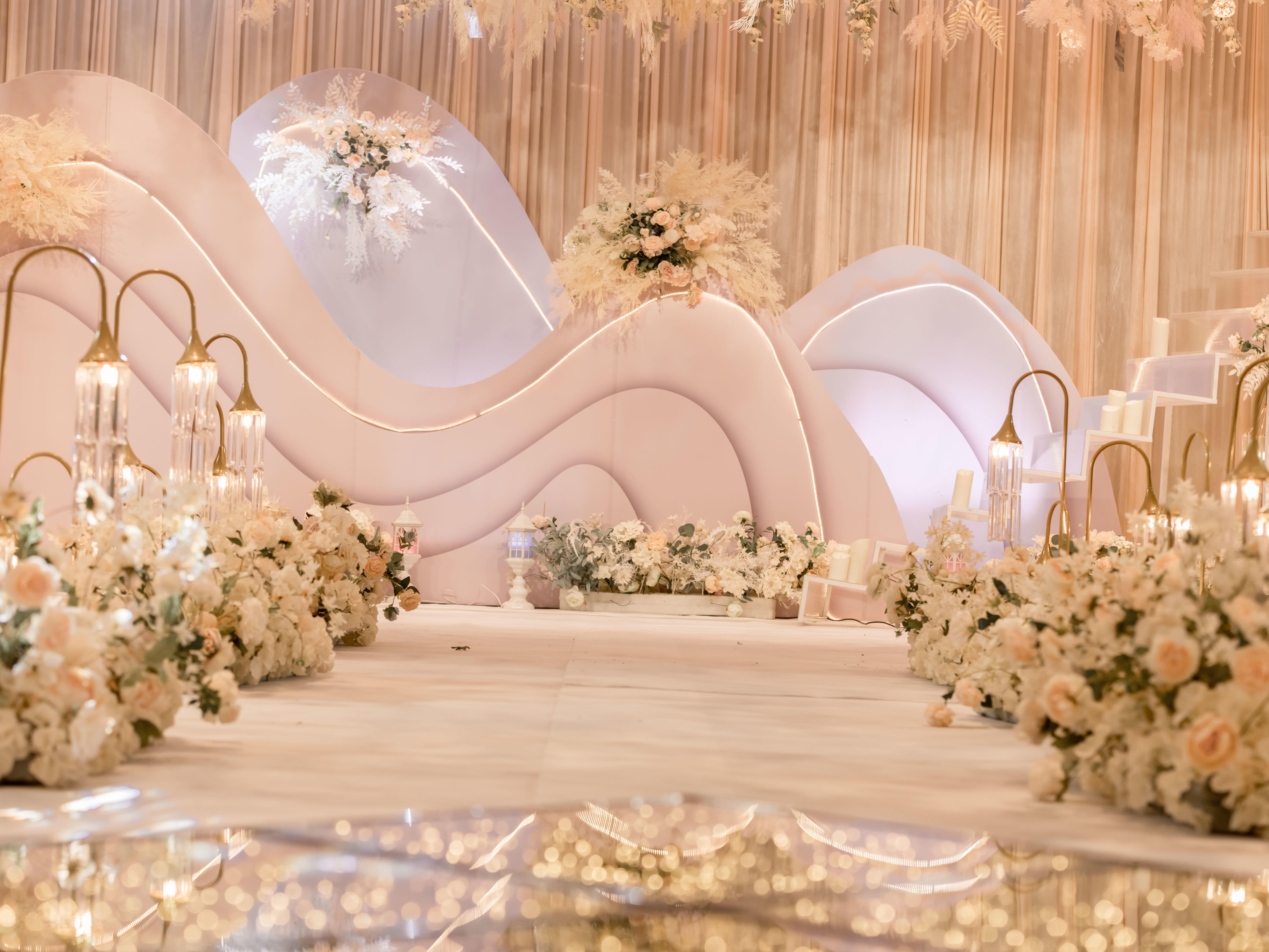 【万紫千红婚礼】香槟色婚礼【秋色】