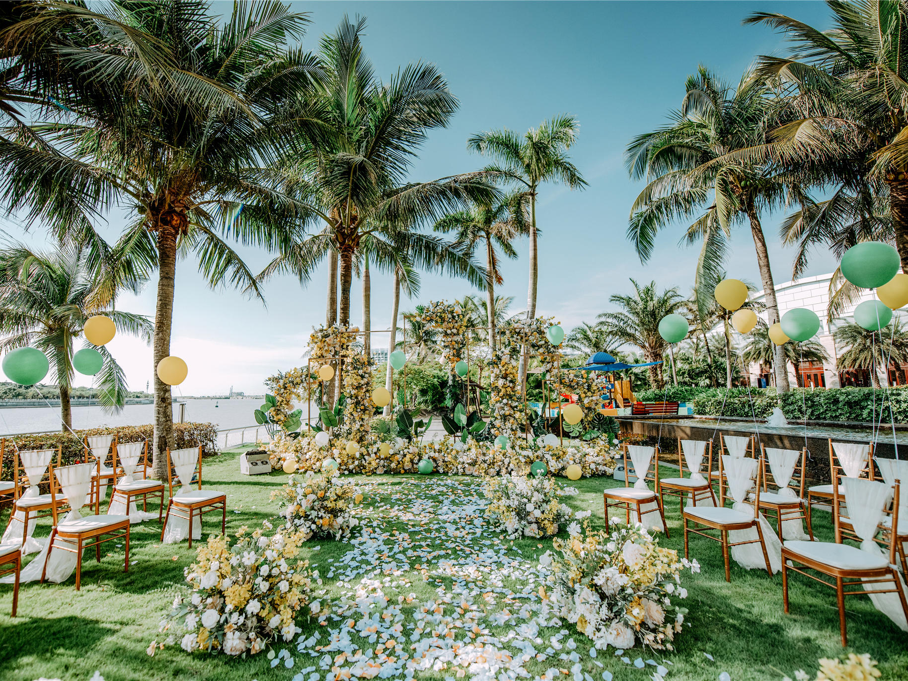 《初夏》户外浪漫小清新婚礼