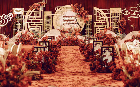 HISHINING红色中国风婚礼