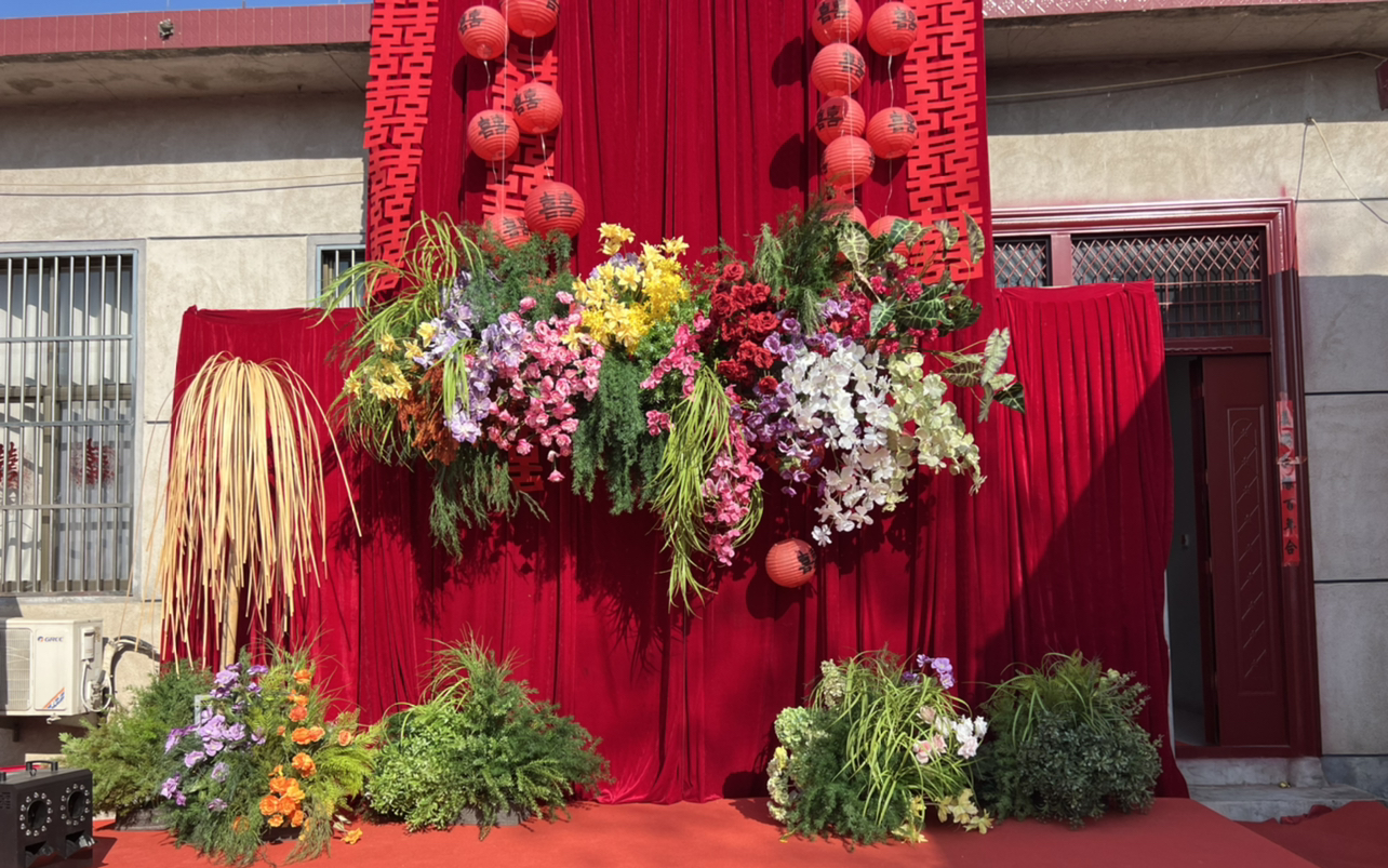 庭院婚礼天花板