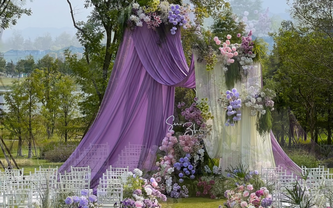 【海派婚礼】户外婚礼的灵魂“自由感”