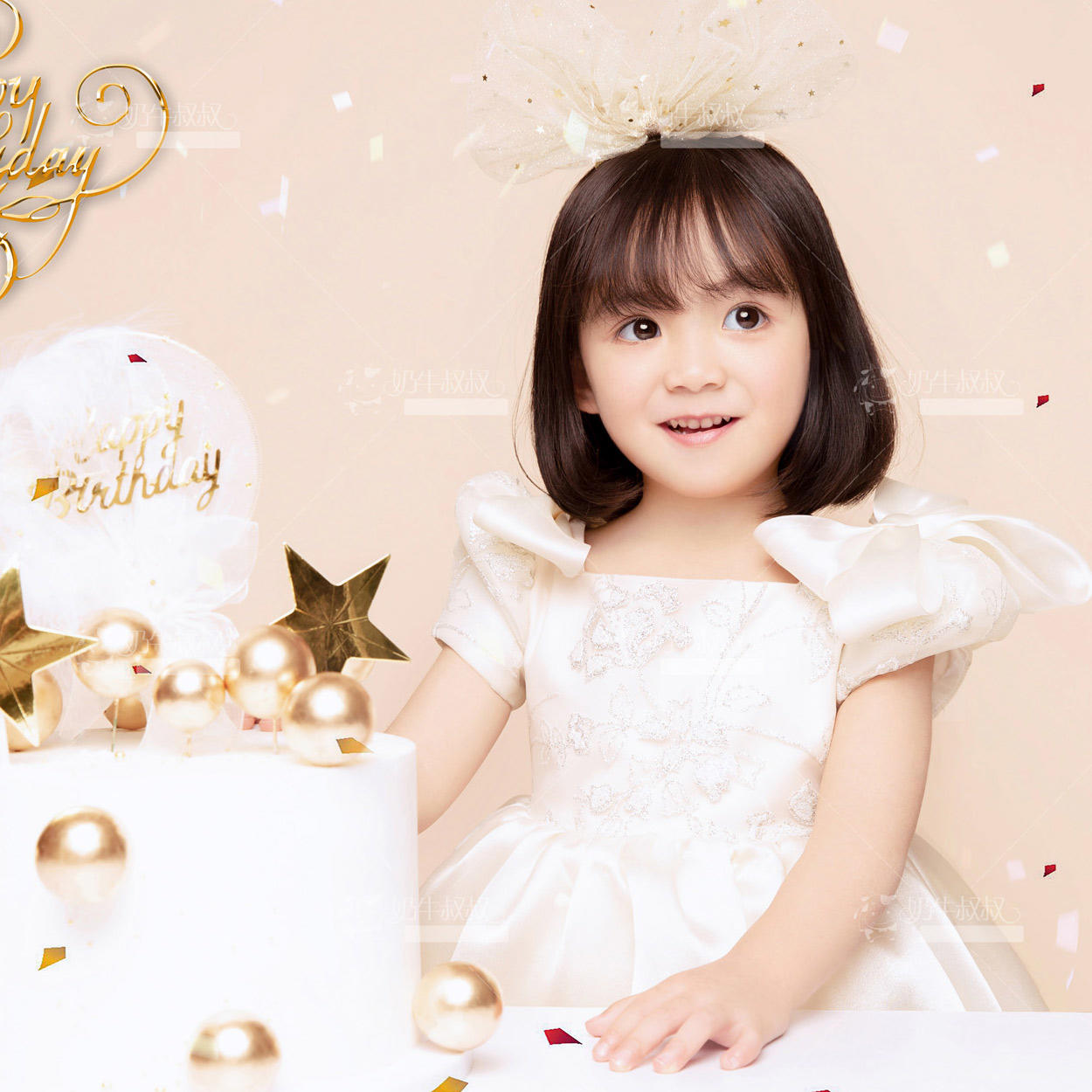 儿童生日照 | 公主风 奶牛叔叔儿童摄影