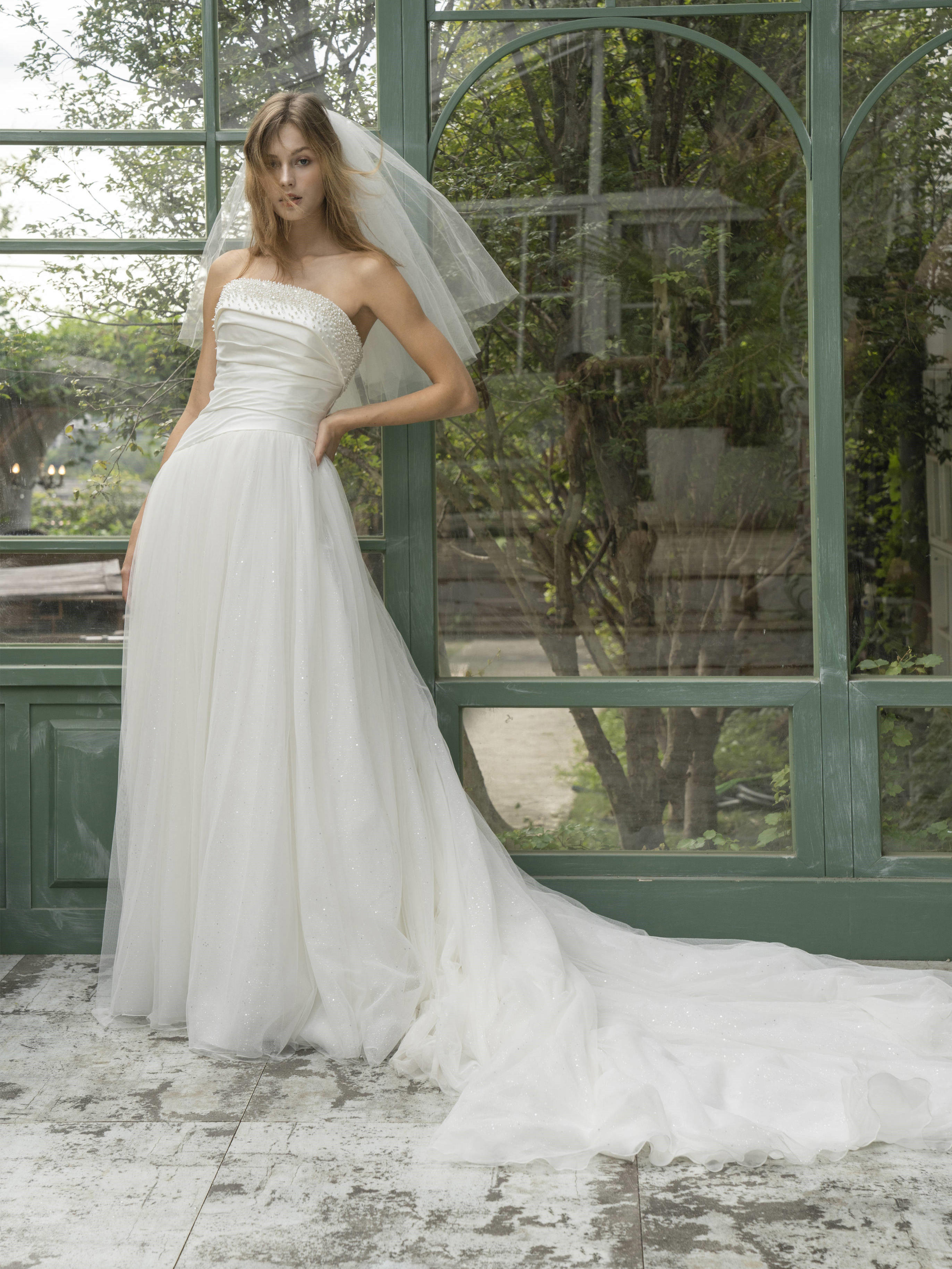 明星同款 婚纱礼服 3件套免费升级5件套