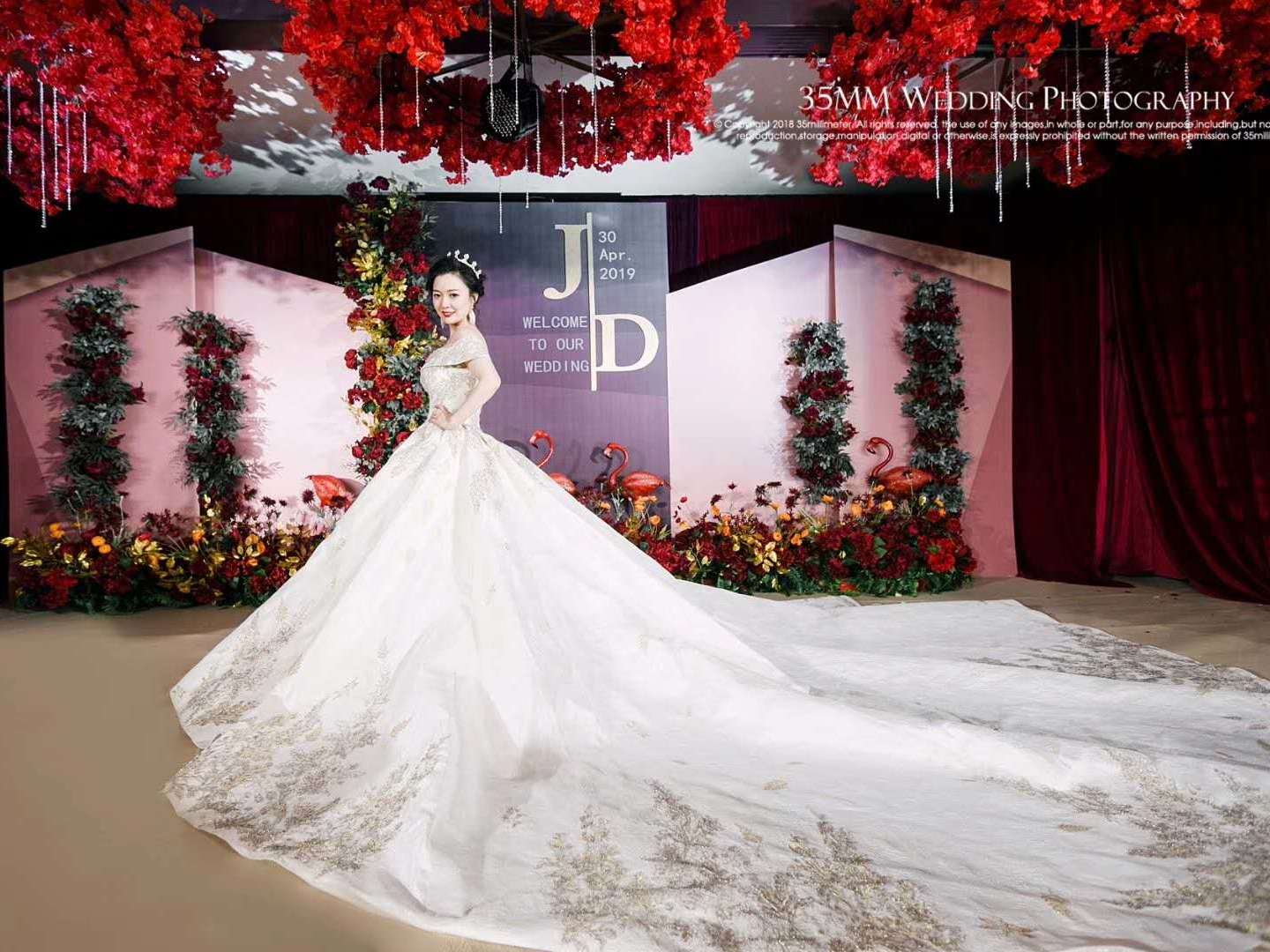 【 I DO 婚纱】设计师高定系列嫁衣+首席跟妆