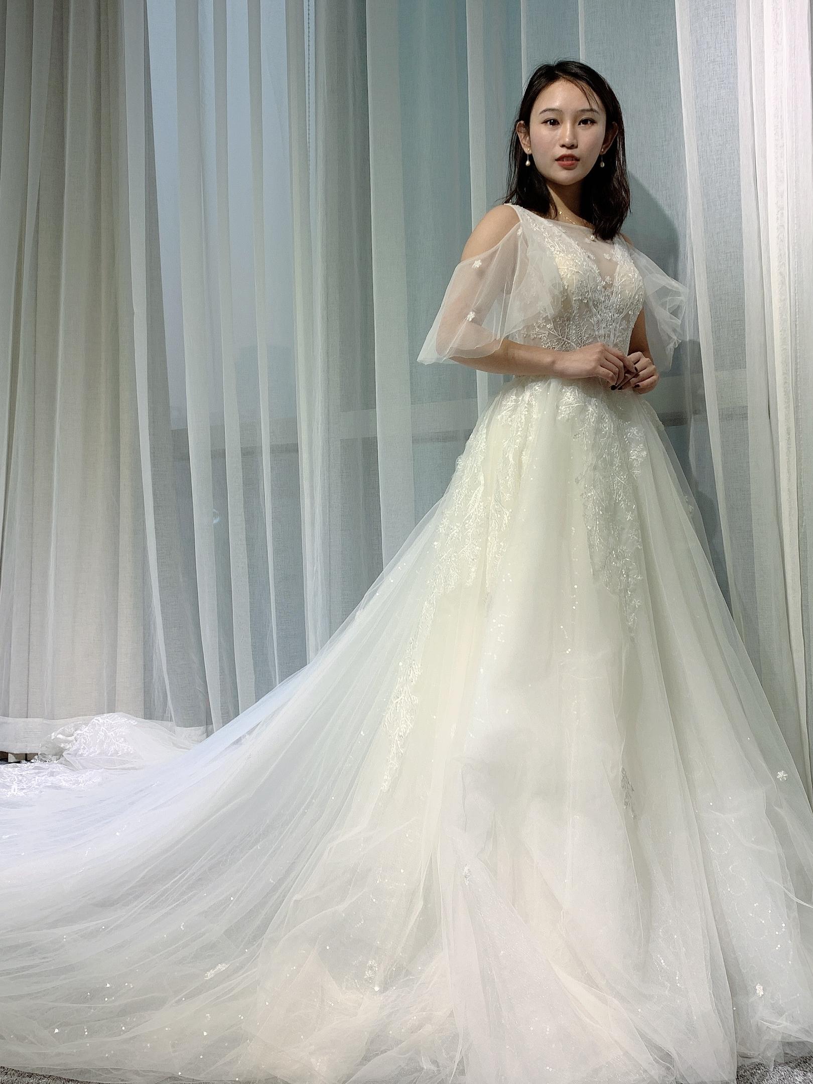 【25新款奢华拖尾】秀禾，敬酒服，西服