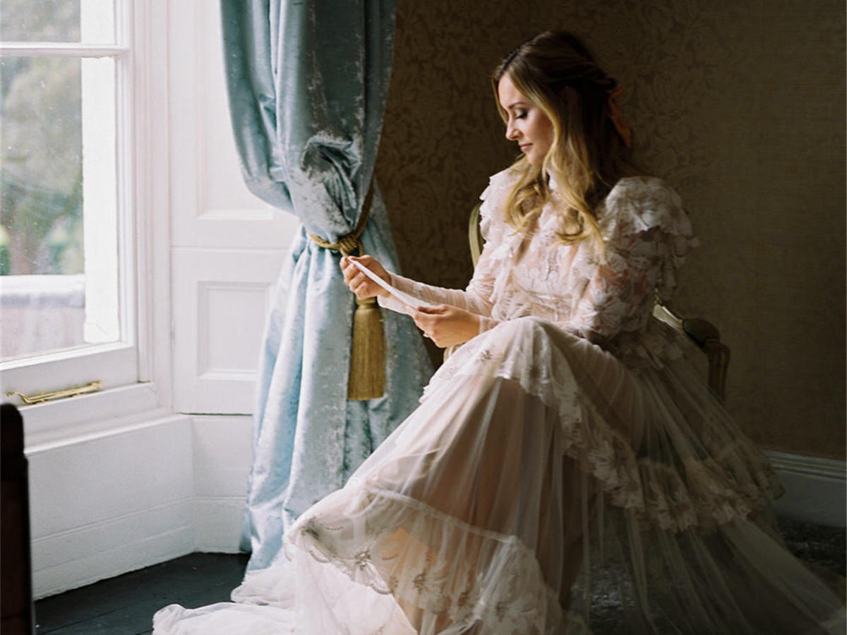 【高定轻纱】小仙女最爱️梦幻婚纱4件套+伴娘服