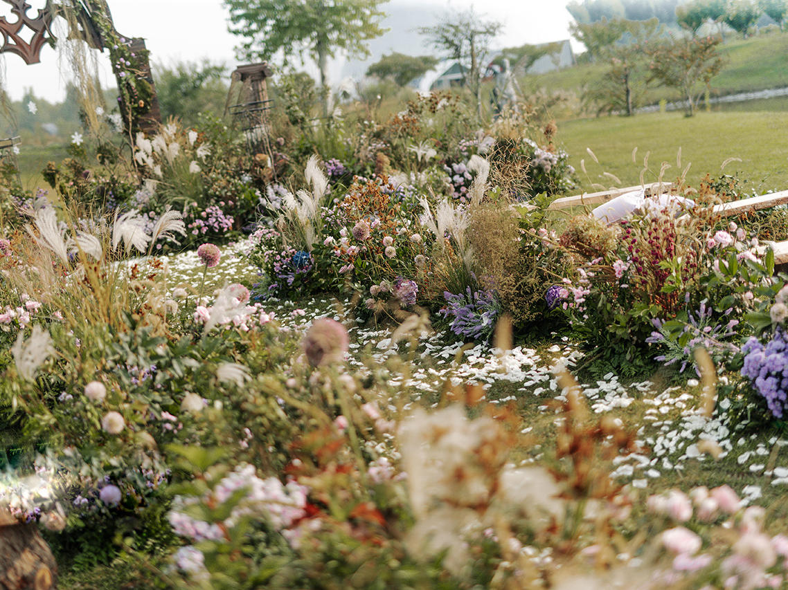  绿色户外 【艾沐婚礼】 森系婚礼