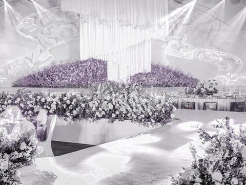【蕊结婚礼】紫色温柔风伊甸园浪漫大气婚礼