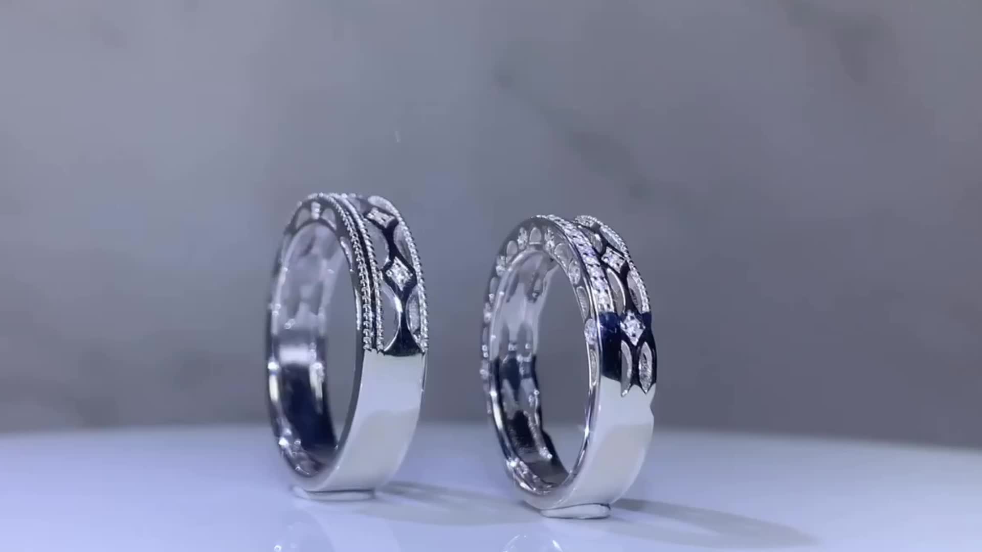 联名款婚戒 - 「莱茵爱情桥」