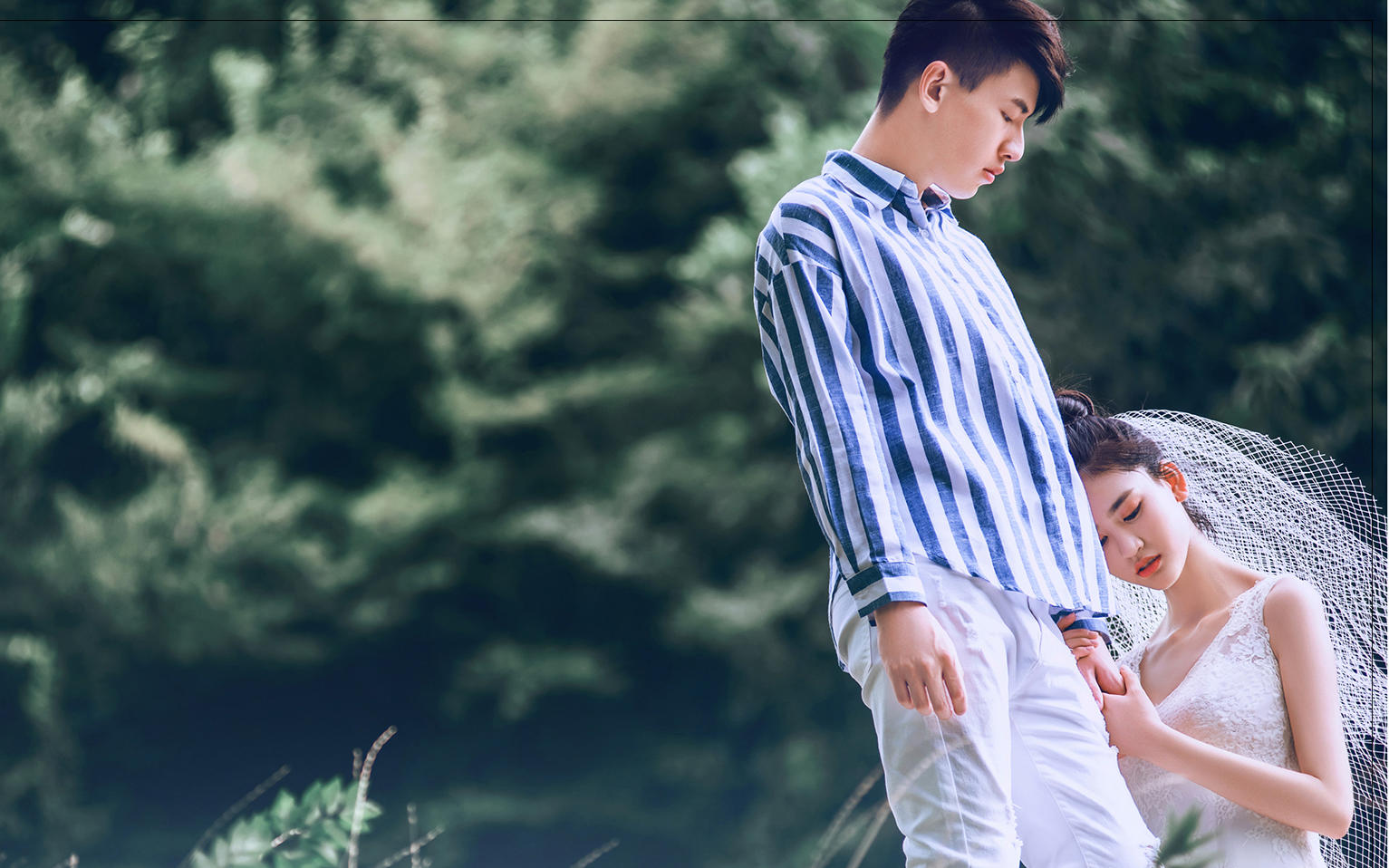 双机位拍摄：微电影+婚纱照●私人定制●满意再付款