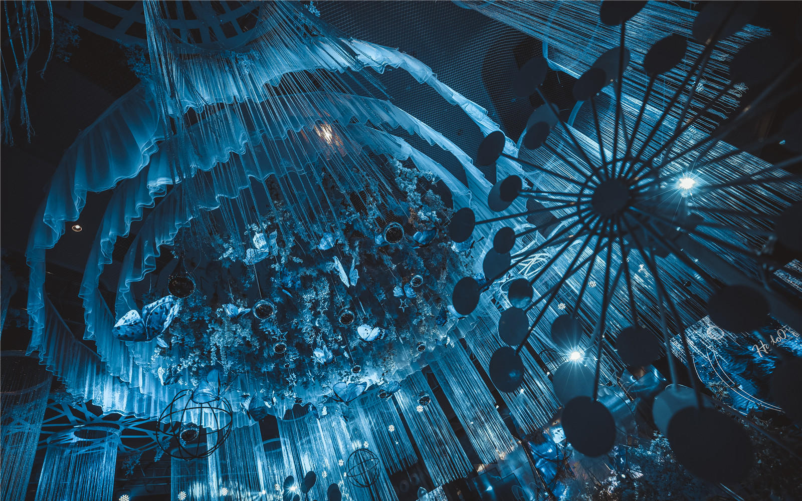 水蓝婚礼策划『花都』嘉兴晶晖大酒店-『蓝色秘语』