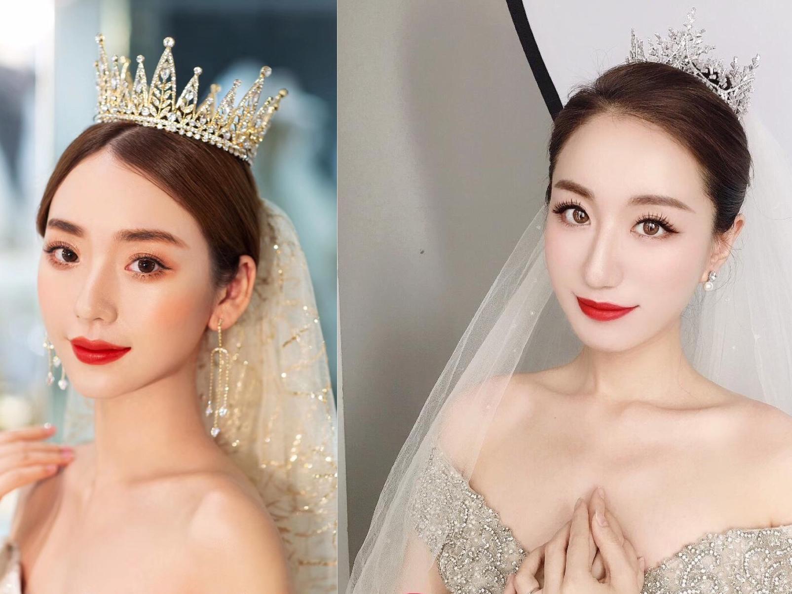 总监化妆师早上到午宴新娘跟妆+妈妈妆