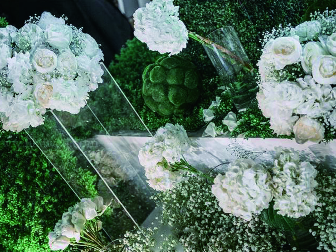 兰州桑上婚典白绿色系创意主题婚礼