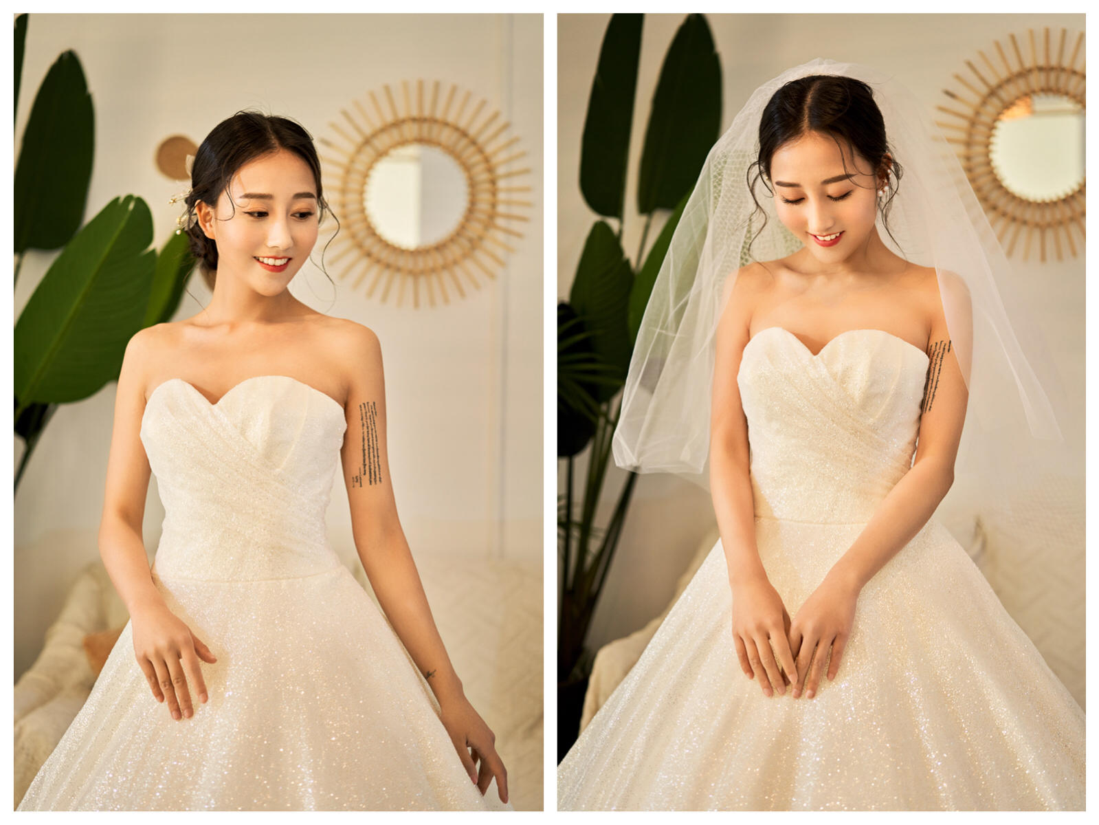 【鹿笙奢华】女神甄选婚纱套系全场任选+钻石级跟妆