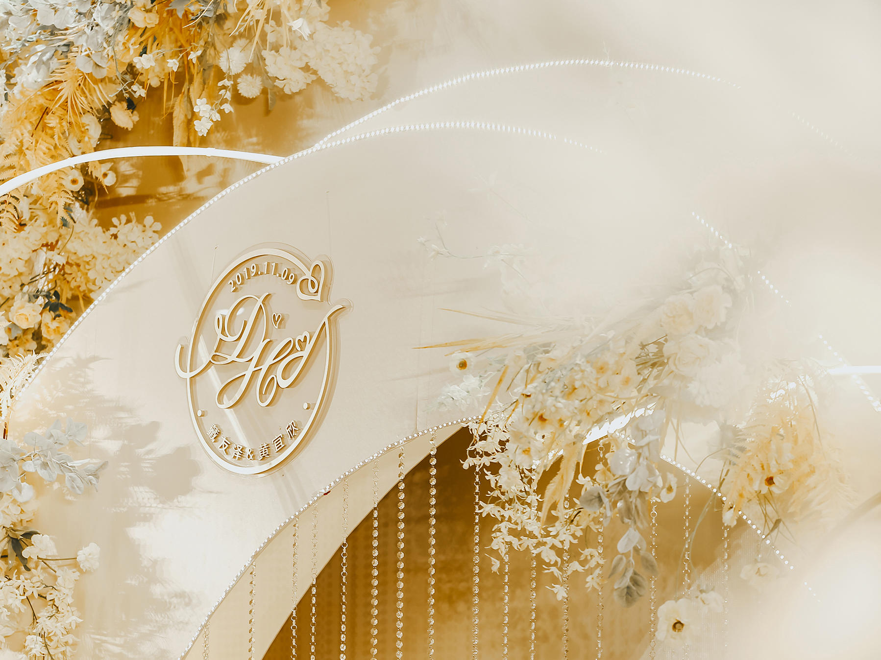 【诗亚图婚礼】清新耐看香槟色婚礼