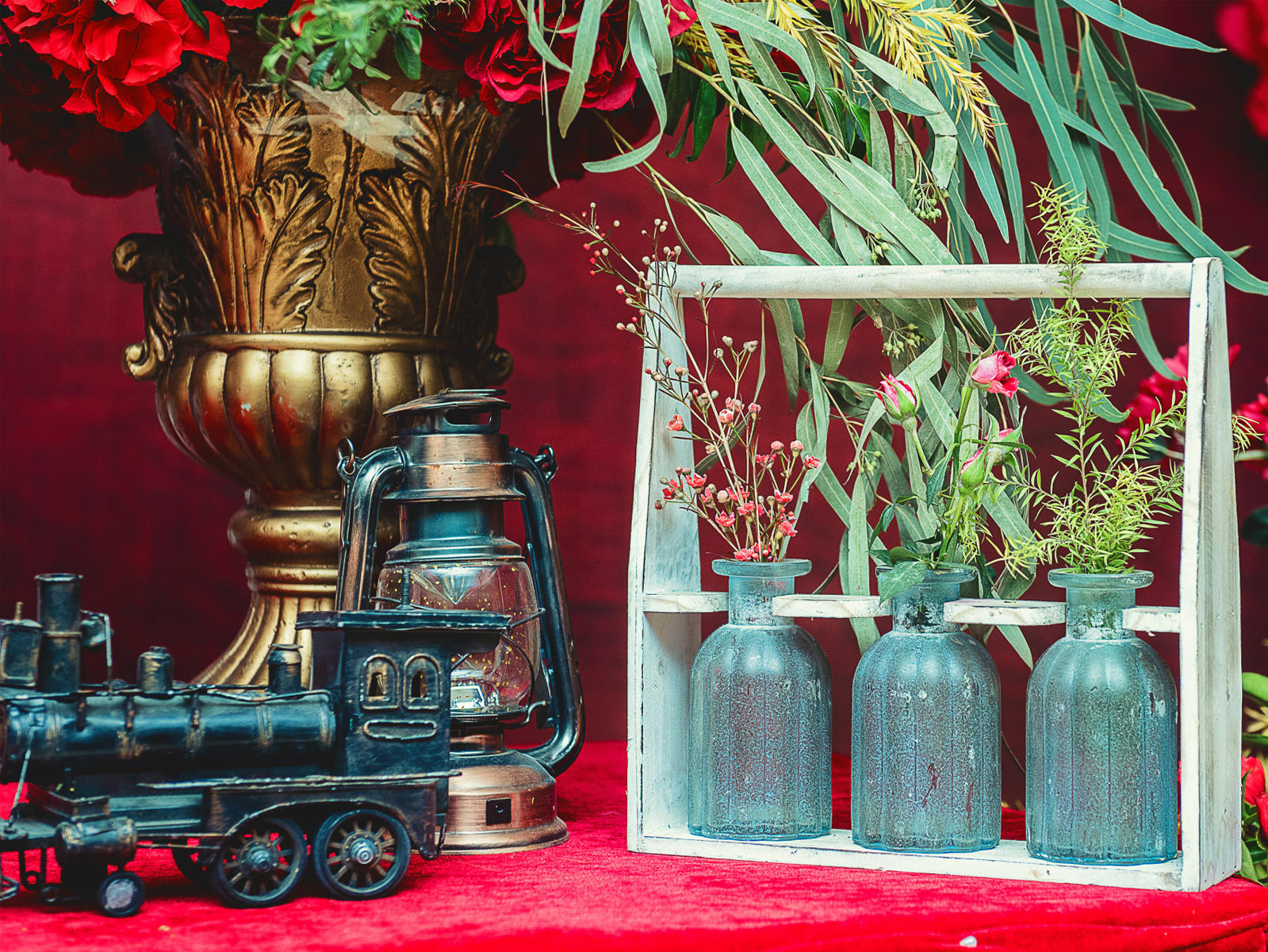 红玫瑰主题高端定制欧式婚礼