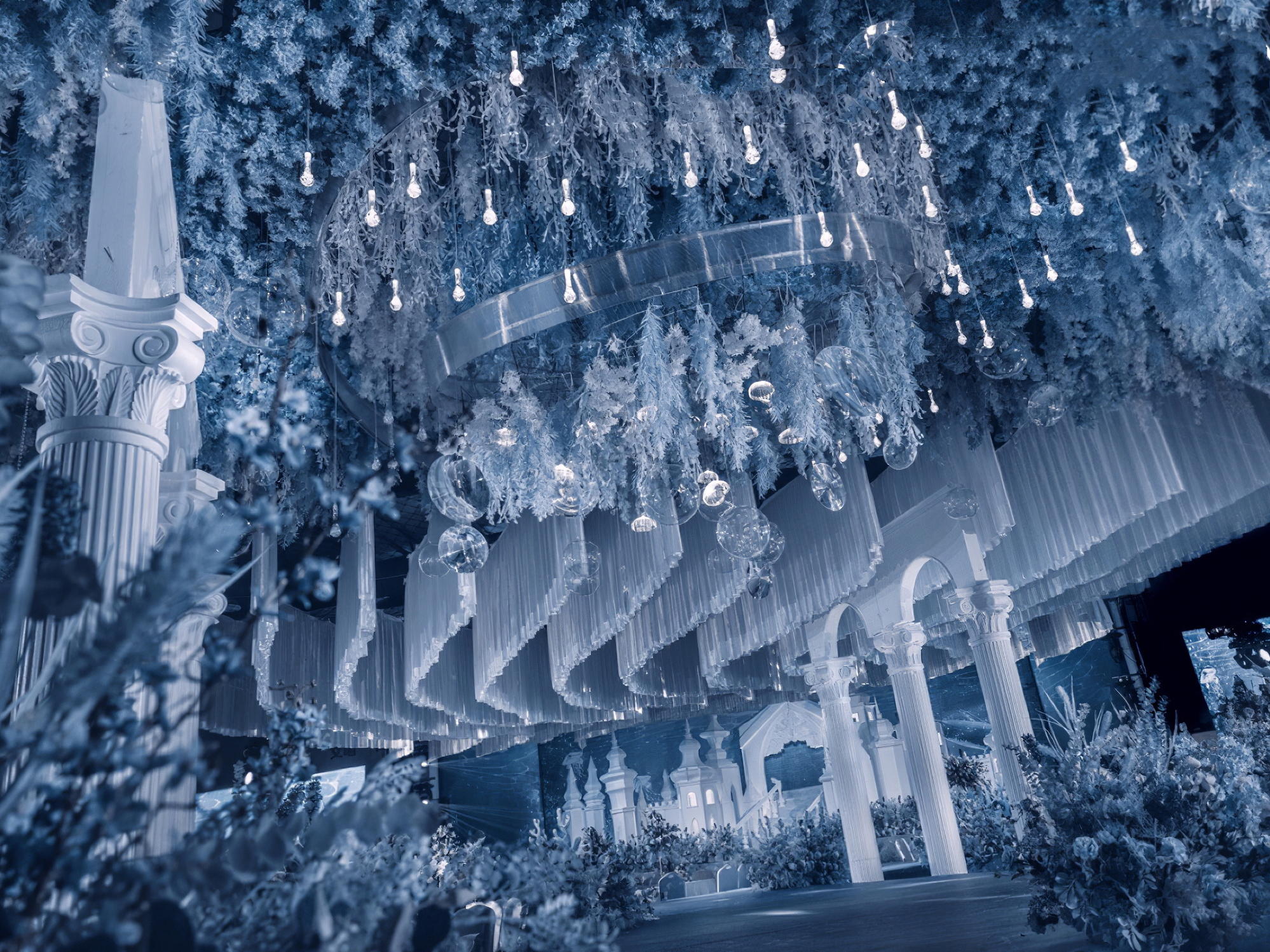 【秋季爆款】大气海洋蓝色系奢华高贵典雅