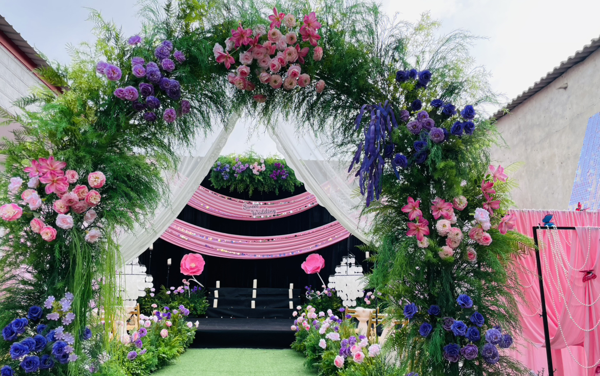 粉色系小清新婚礼