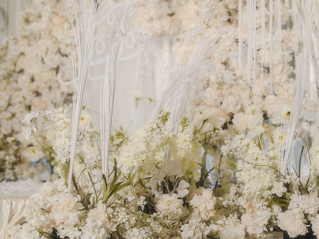 爱尔语典 香槟白大气婚礼【梦】