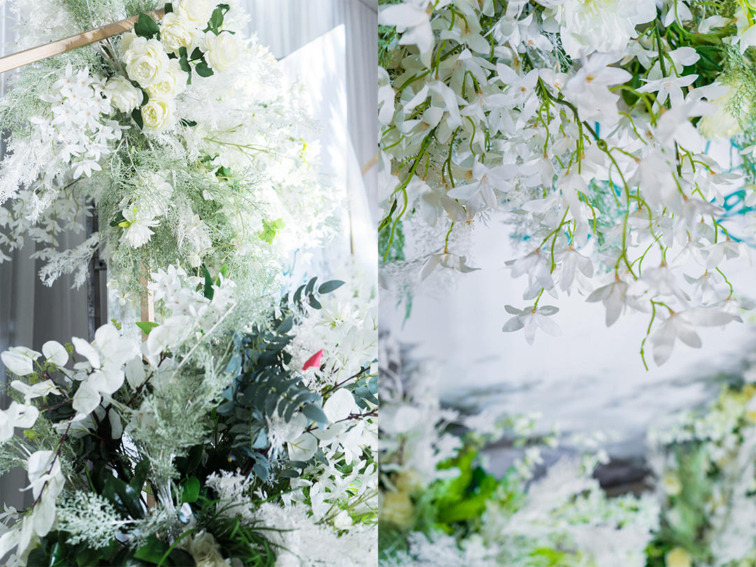 【石家庄Sunny喜铺】白绿色/韩式简约