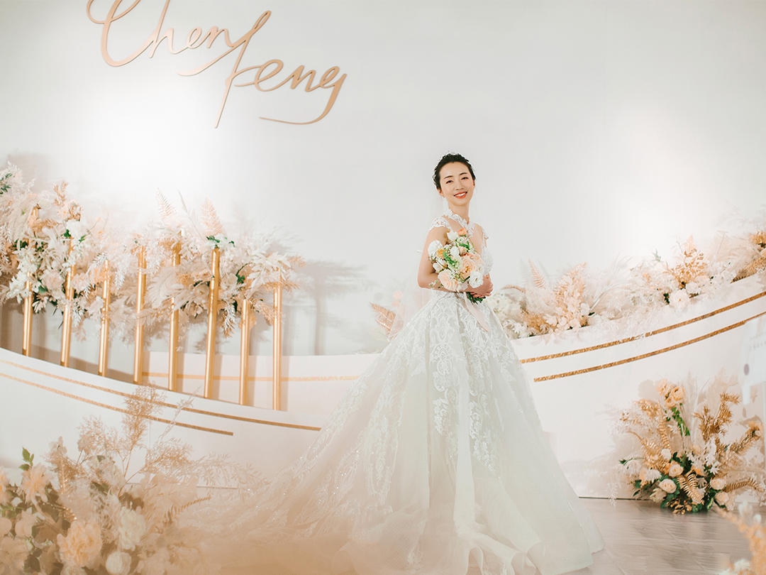 【香槟色婚礼】20年大热 小预算 温柔典雅