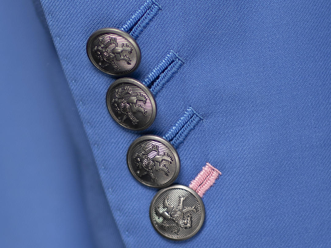 VBC Super110‘S轻薄冰蓝色套西