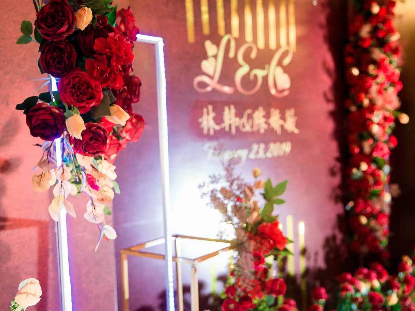 【红盖头婚礼】红色酒红色高雅喜庆之选