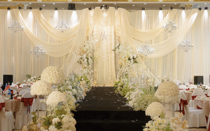 景德鎮(zhèn)幸福嫁日婚慶—香檳色韓式婚禮