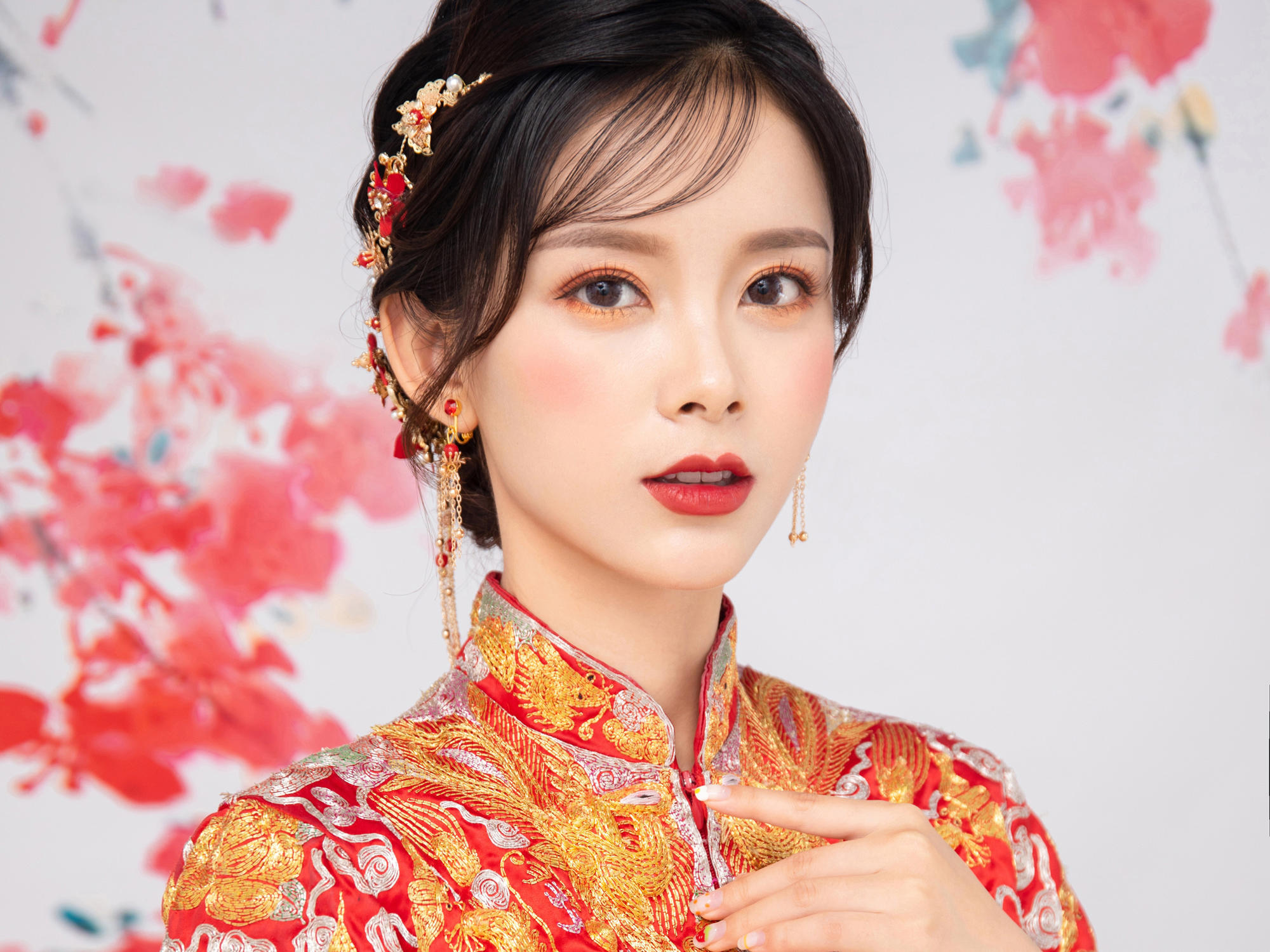 【花嫁造型】精致妈妈妆/宴会妆/艺考妆 一妆一造