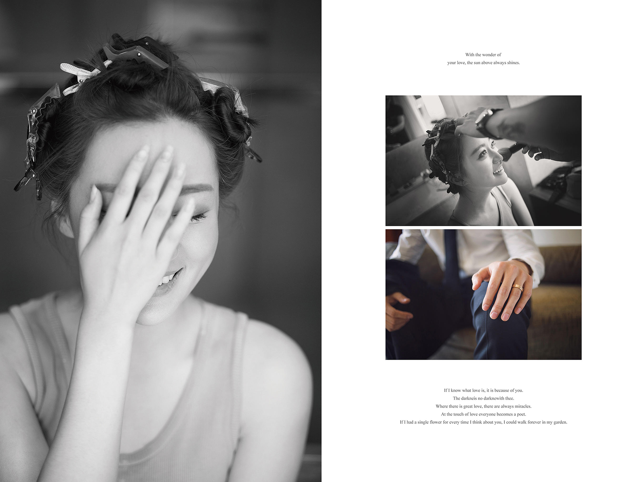 新娘精致造型跟妆，婚礼全程跟拍，4K高清摄像