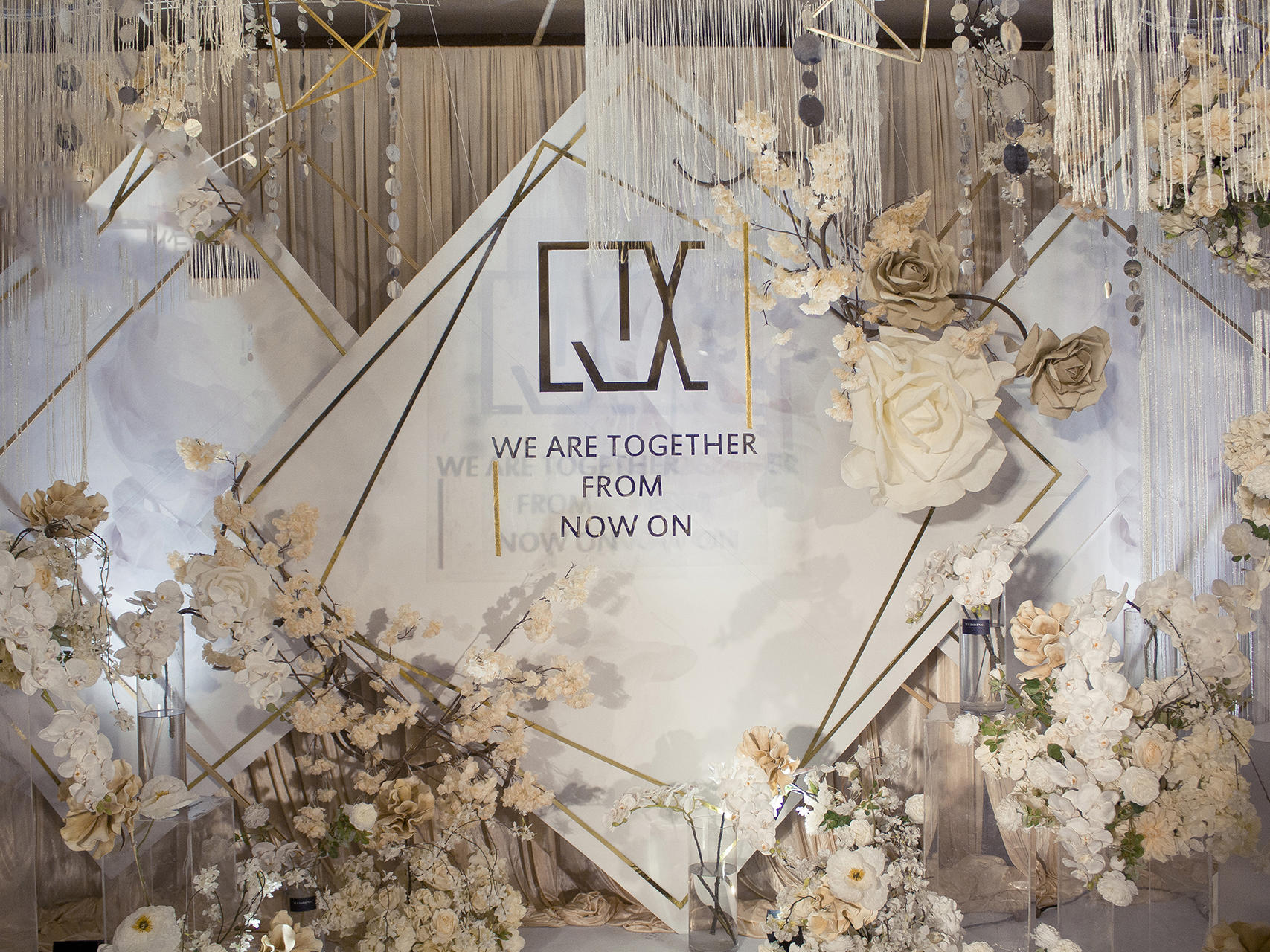 【万紫千红婚礼】香槟色现代婚礼
