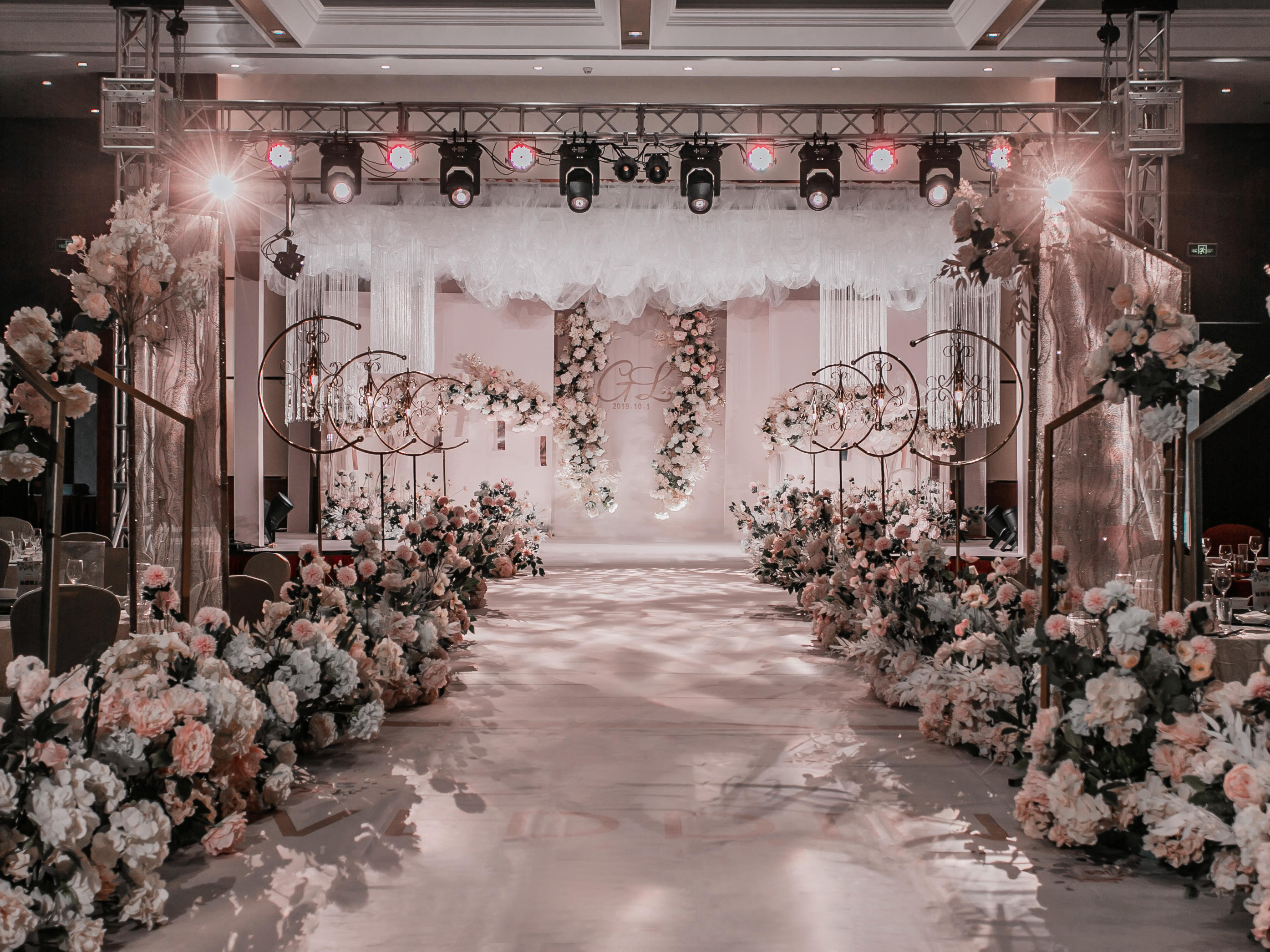 【花町婚礼】粉色系温柔灵动婚礼