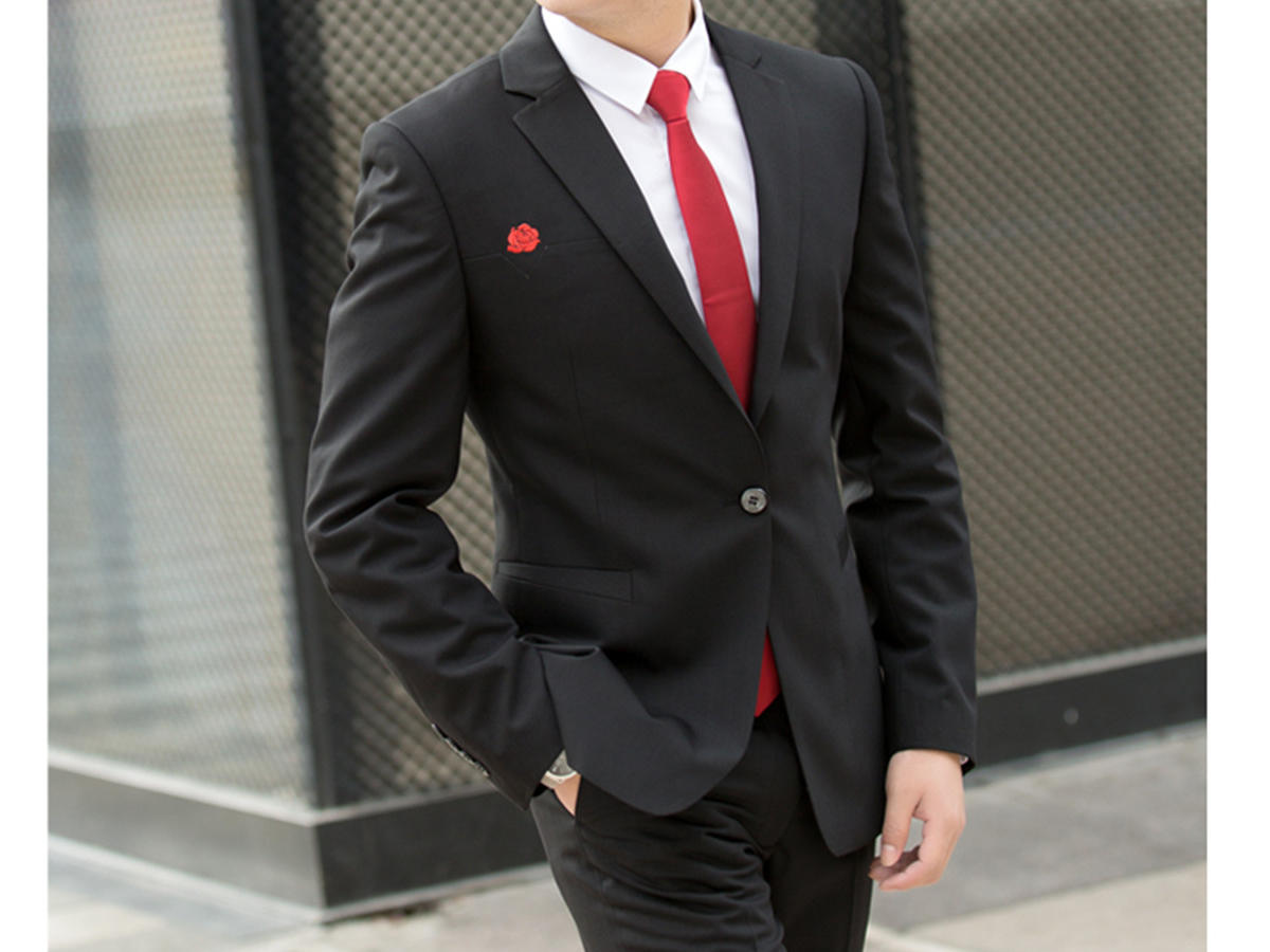 【聚划算】婚礼新郎/商务男士西服2件套套装