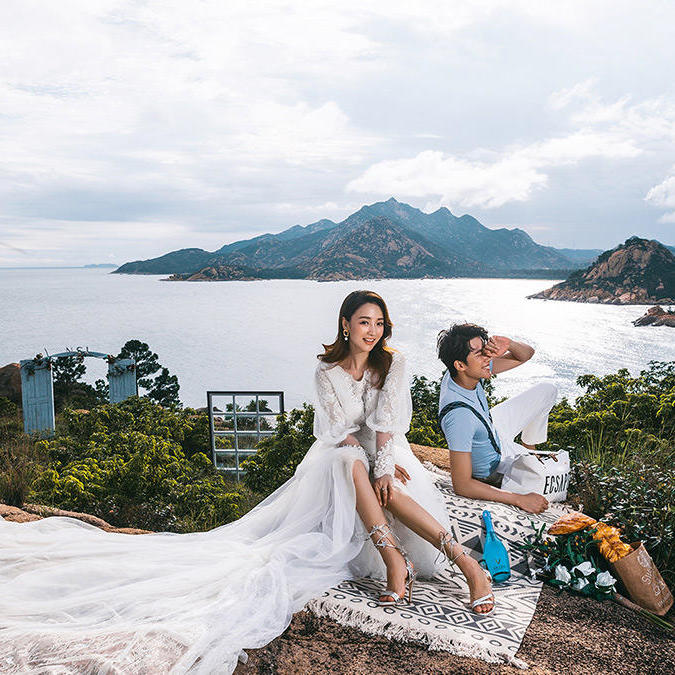【纪实旅行】电影感·浪漫海景婚纱照